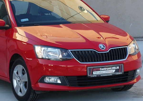 Skoda Fabia cena 32900 przebieg: 150000, rok produkcji 2018 z Goniądz małe 326